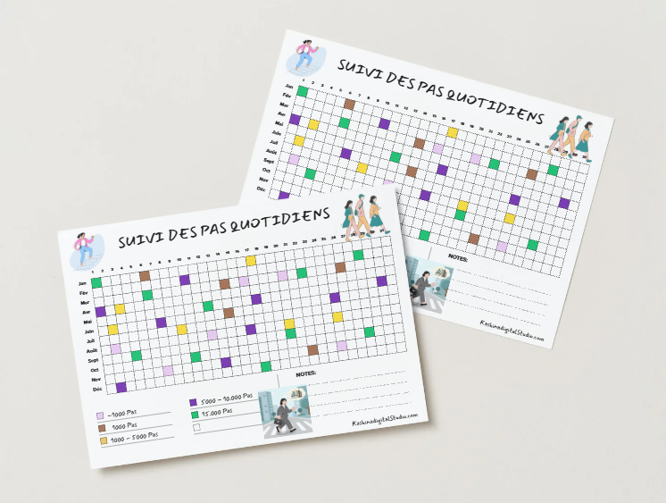 Step Up – Tracker de Pas Quotidiens