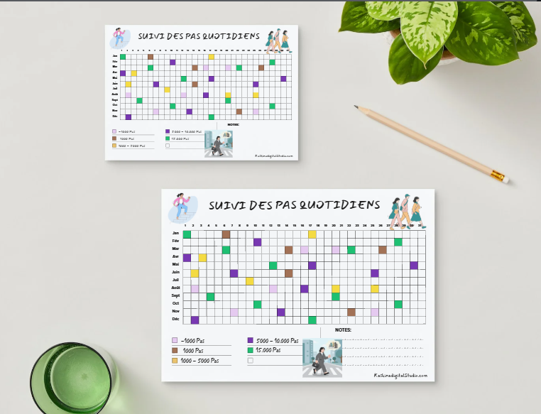 Step Up – Tracker de Pas Quotidiens