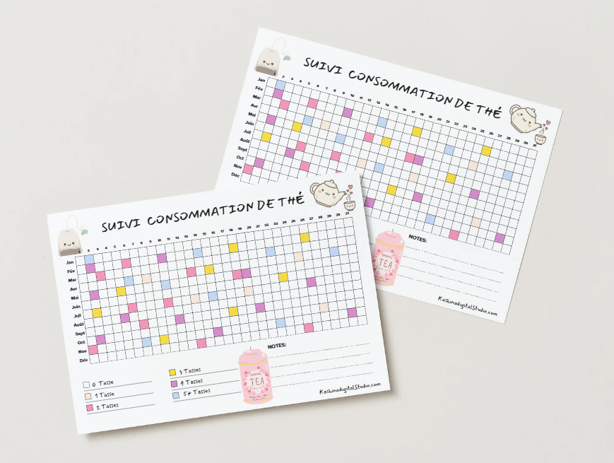 Tea Balance – Tracker Thé