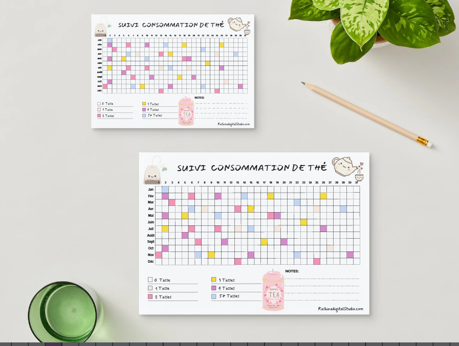 Tea Balance – Tracker Thé