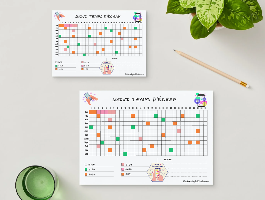Digital Detox – Tracker Temps d’Écran