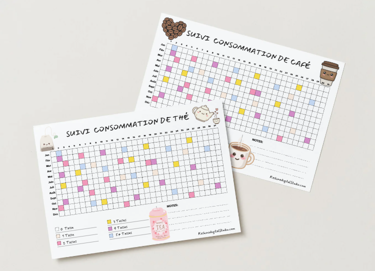 Glow & Discipline – Pack Complet de Suivi d’Habitudes