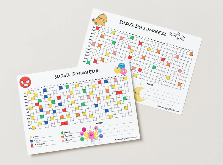 Glow & Discipline – Pack Complet de Suivi d’Habitudes